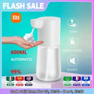 Hand Washer For Kitchen Bathroom USB Charging Automatic Smart Infrared Touchless