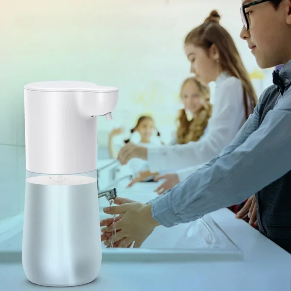 Hand Washer For Kitchen Bathroom USB Charging Automatic Smart Infrared Touchless - Image 3