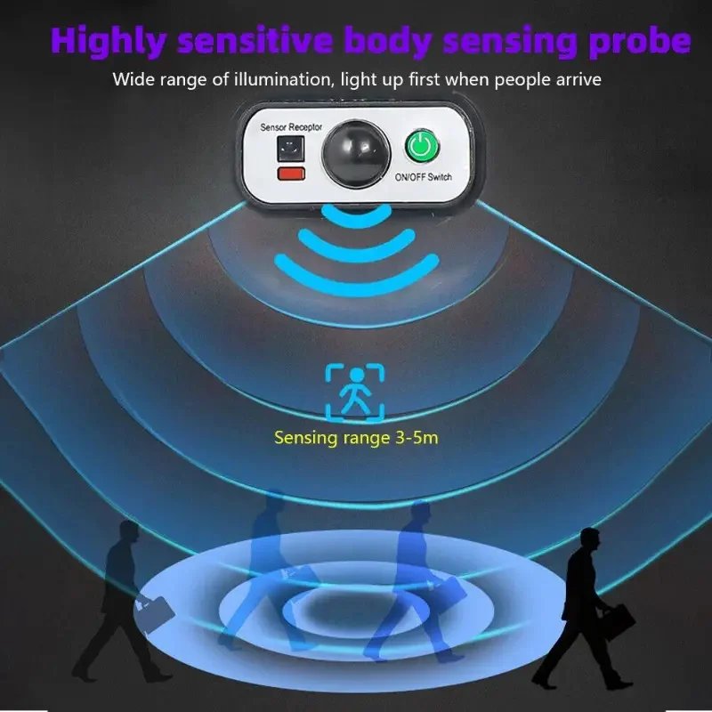 504LED uitra-Bright Solar Street lght Wide Angle Motion Sensor, RemoteControl,Energy-Efflcient, Waterproof 4300mah