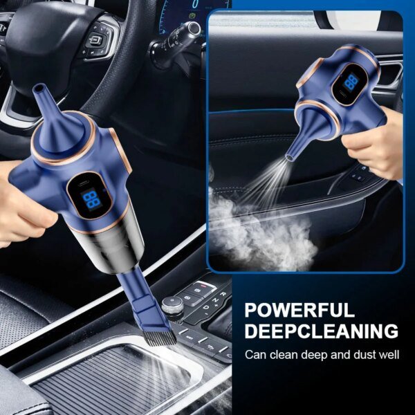 ABS Wireless Car Vacuum Cleaner Home Appliance Sofa Office High-Power Household Cleaning Machine Mini Vacuum Carpet Cleaner - Image 4